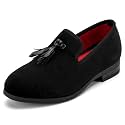 Meijiana Boys' Formal Dress Slip-On Loafers - Tuxedo Shoe for Baby Dress Shoes