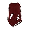 Meikulo Kids 2 Piece Outfits Girls Crop Tops Hoodies Long Sleeve Fashion Sweatshirts and Sweatpants