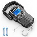Meilen Luggage Scale，165lb/75kg Digital Fishing Weigh Scale for Travel