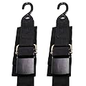 MEILI Heavy Duty Boat Trailer Transom Strap (2PK) - 2 inch x 48 inch Adjustable Marine Boat Tie Down Straps to Trailer (Shipped from USA) with Quick Release Buckle1200 LBS Capacity Securely