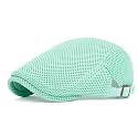 meioro Mens Breathable Mesh Summer Hat Adjustable Flat Cap Newsboy Beret Ivy Cap Irish Cabbie Fishing Hats