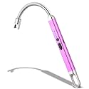 MEIRUBY Electric Candle Lighter, Valentine's Day Gifts for Women Mom Men Wife, USB Arc Rechargeable Windproof Long Lighter for Candle BBQ Birthday Housewarming Gift Idals