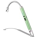 MEIRUBY Electric Candle Lighter, Valentine's Day Gifts for Women Mom Men Wife, USB Arc Rechargeable Windproof Long Lighter for Candle BBQ Birthday Housewarming Gift Idals