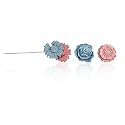 MeiSie magnetic pin combo of hijab pins set of 3 pcs of unique model hijab pins, brooch and magnetic pin