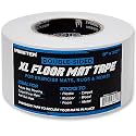 Meister Double-Sided XL Floor Mat Tape - Secures Exercise Mats & Rugs in Place - 3in x 30yd