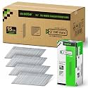 meite 15 Gauge Angled Finish Nails 2 Inch 34 Degree Galvanized 16,000PCS
