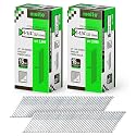 meite 15 Gauge Angled Finish Nails 1-1/4 Inch 34 Degree Galvanized 4,000PCS