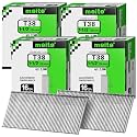 meite 16 Gauge Finish Nails 1-1/2 Inch Galvanized Straight Finish Nails for Pneumatic Cordless Finish Nailer Gun, Small T-Head Trim Nails for Baseboard Crown Molding Cabinet Casing, 4 Boxes/10000PCS