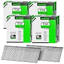 meite 16 Gauge Finish Nails 1-3/16IN Galvanized Straight T-Nails 10,000PCS