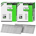 meite 16 Gauge Finish Nails 1 Inch Galvanized Straight T-Nails 5,000PCS