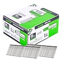 meite 16 Gauge Finish Nails 1-1/2 Inch Galvanized Straight T-Nails 2,500 PCS