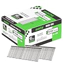 meite 16 Gauge Finish Nails 1-1/4 Inch Galvanized Straight T-Nails 2,500 PCS