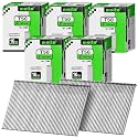 meite 16 Gauge Finish Nails 2-1/4 Inch Galvanized Straight T-Nail 12,500PCS