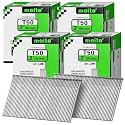 meite 16 Gauge Finish Nails 2 Inch Galvanized Straight T-Nails 10,000PCS