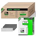 meite 16 Gauge Finish Nails 7/8 Inch Galvanized Straight T-Nails 45,000PCS