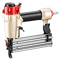 meite 18 Gauge 2-in-1 Staple Gun, Pneumatic Brad Nailer and Stapler
