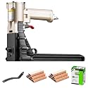 meite ADCS-19 Pneumatic Box Stapler, Carton Closing Stapler w/ 2000 Staples