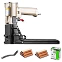 meite ADCS-22 Pneumatic Box Stapler, Carton Closing Stapler w/ 1600 Staples