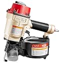 meite CN55 Coil Nailer Pneumatic Nail Gun for 15 Degree 1" to 2-1/4" Nails