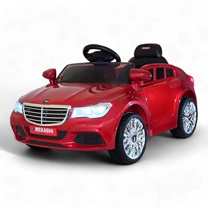 mekashi ride-on car for kids 1-4 years metallic red mks004
