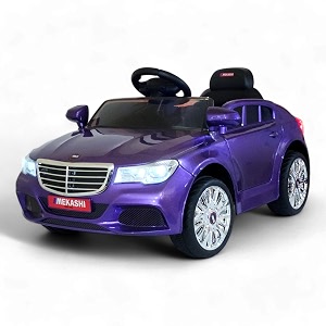 mekashi ride-on car for kids 1-4 years metallic violet mks004