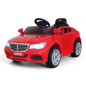 mekashi ride-on car for kids 1-4 years 12v red
