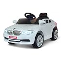 MEKASHI Ride-On Car for Kids 1-4 Years, White (MKS005)