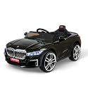 MEKASHI Premium Electric Ride on Cars for Kids with Long Wheel Base, 1-7yrs (Black, MKS003)