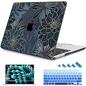 Mektron for 2026/2025/2024/2023 MacBook Air 15 INCH M5 A3448 /M4 A3241 /M3 A3114 /M2 A2941 Case, Printed Plastic Hard Shell Cover with 15.3" Liquid Retina Display Touch ID, Dahlia Flower C035