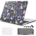 Mektron for 2026/2025/2024/2023 MacBook Air 15 INCH M5 A3448 /M4 A3241 /M3 A3114 /M2 A2941 Case, Printed Plastic Hard Shell Cover with 15.3" Liquid Retina Display Touch ID, Florals IC150