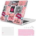 Mektron for 2026/2025/2024/2023 MacBook Air 15 INCH M5 A3448 /M4 A3241 /M3 A3114 /M2 A2941 Case, Printed Plastic Hard Shell Cover with 15.3" Liquid Retina Display Touch ID, Girly Graffiti
