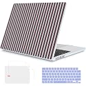 Mektron for 2026 MacBook Air 13-inch M5 Laptop Case A3449 with 13.6-inch Liquid Retina Display Fits 2025 A3240 M4 2024 A3113 M3 2023 A2681 M2 Printed Shell for MacBook Air 13.6", Striped MK030