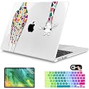 Mektron for 2026 MacBook Air 13-inch M5 Laptop Case A3449 with 13.6-inch Liquid Retina Display Fits 2025 A3240 M4 2024 A3113 M3 2023 A2681 M2 Printed Shell for MacBook Air 13.6", Giraffe