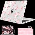 Mektron for 2026 MacBook Air 13-inch M5 Laptop Case A3449 with 13.6-inch Liquid Retina Display Fits 2025 A3240 M4 2024 A3113 M3 2023 A2681 M2 Printed Shell for MacBook Air 13.6", Polka Dot-Floral