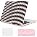 Mektron for 2026 MacBook Air 13-inch M5 Laptop Case A3449 with 13.6-inch Liquid Retina Display Fits 2025 A3240 M4 2024 A3113 M3 2023 A2681 M2 Printed Shell for MacBook Air 13.6", Striped MK025