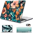 Mektron for 2026 MacBook Air 13-inch M5 Laptop Case A3449 with 13.6-inch Liquid Retina Display Fits 2025 A3240 M4 2024 A3113 M3 2023 A2681 M2 Printed Hard Shell for MacBook Air 13.6", Abstract Florals