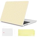 Mektron for 2026 MacBook Air 13-inch M5 Laptop Case A3449 with 13.6-inch Liquid Retina Display Fits 2025 A3240 M4 2024 A3113 M3 2023 A2681 M2 Printed Shell for MacBook Air 13.6", Striped MK033