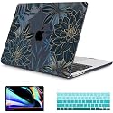 Mektron for 2026 MacBook Air 13-inch M5 Laptop Case A3449 with 13.6-inch Liquid Retina Display Fits 2025 A3240 M4 2024 A3113 M3 2023 A2681 M2 Printed Shell for MacBook Air 13.6", Dahlia Flower C035