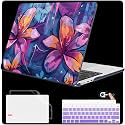 Mektron for 2026 MacBook Air 13-inch M5 Laptop Case A3449 with 13.6-inch Liquid Retina Display Fits 2025 A3240 M4 2024 A3113 M3 2023 A2681 M2 Printed Hard Shell for MacBook Air 13.6", Graffiti Flower