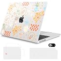 Mektron for 2026 MacBook Air 13-inch M5 Laptop Case A3449 with 13.6-inch Liquid Retina Display Fits 2025 A3240 M4 2024 A3113 M3 2023 A2681 M2 Printed Shell for MacBook Air 13.6", Seaside Blooms