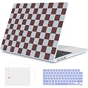 Mektron for 2026 MacBook Air 13-inch M5 Laptop Case A3449 with 13.6-inch Liquid Retina Display Fits 2025 A3240 M4 2024 A3113 M3 2023 A2681 M2 Printed Shell for MacBook Air 13.6", Checkerboard MK024