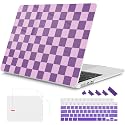 Mektron Case for 2026 MacBook Air 13-inch M5 Laptop A3449 with 13.6-inch Liquid Retina Display, 2025 2024 2022 M4/M3/M2 MacBook Air 13" Hard Shell Cover, Model A3240 A3113 A2681,Checkerboard MK020