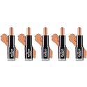 MEKUP by COLORESSENCE Starlet Panstick for Everyday Natural Glow &amp; Hydration With a 2-in-1 Formula | Provides Natural Skin Coverage &amp; Protects Against Sun Damage | Dark Beige (Pack of 5)