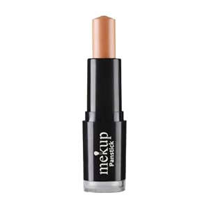 mekup by coloressence starlet panstick for everyday natural glow amp hydration with a 2-in-1 formula  provides natural skin coverage amp protects against sun damage  dark beige