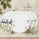 Melamine Dinner Plates | Round Full Plate Serving Set | Unbreakable Plates | Plates for Breakfast, Lunch, Dinner | Plates for home, Office, Restaurant | Set of 6 | 11 Inch's (Multi colour)