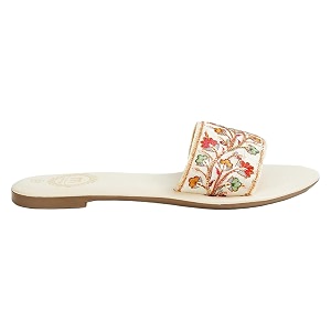 MELANGE womens 1000012217514-beige Ballet Flat