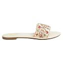 MELANGE womens 1000012217514-beige Ballet Flat