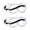 MELASA Safety Goggles ANSI Z87.1 Anti-Fog Protective Lab Goggles Chemistry
