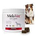 Melatonin Calming Soft Chews for Dogs – Vet-Formulated Anxiety Relief for Travel, Fireworks & Separation Stress, Helps Reduce Tension & Restlessness, Supports Healthy Skin & Coat – 120 Soft Chews
