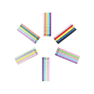 melbees by yellow chimes hair pins for girls kids teens toddlers - multicolor bobby pins charm hairpin accessories